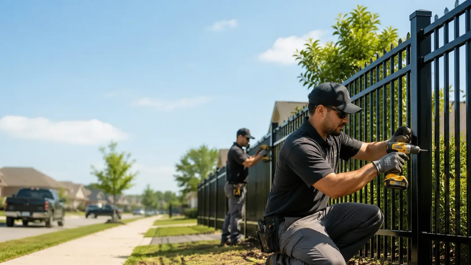 Metal Fence Installation in Corning, NY